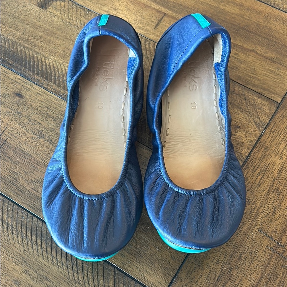Tieks ballet flats - Size 10 - California Navy blue